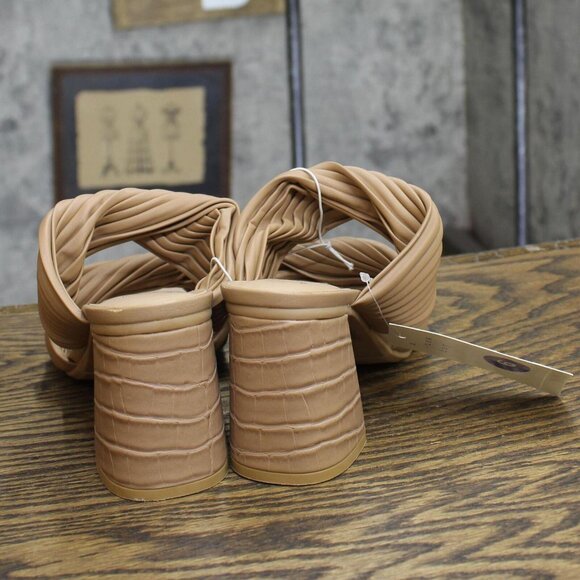 a new day Women's Jessa Mule Heels 87931518 Brown 6M - Picture 4 of 7